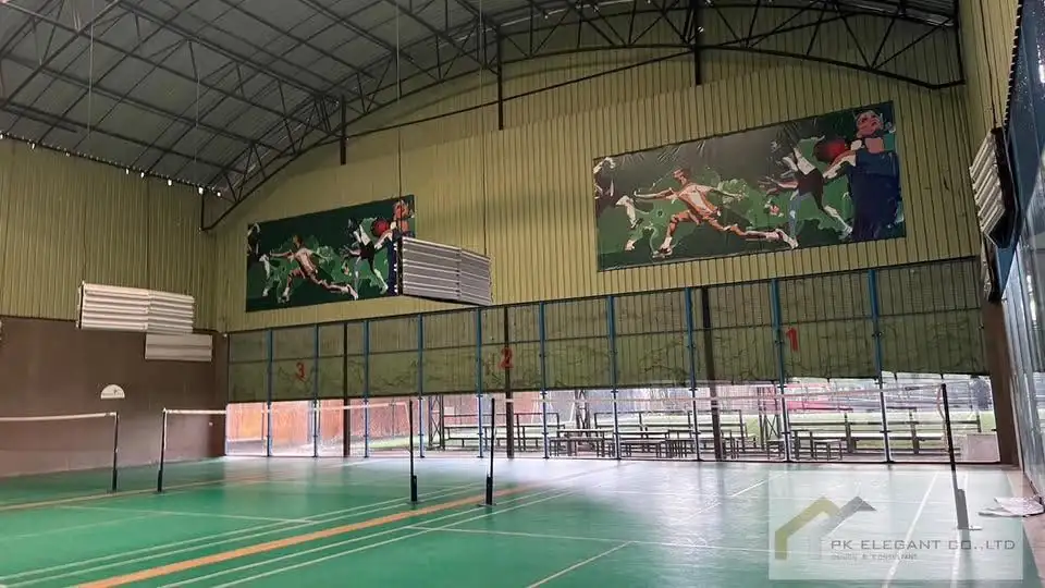 สำรวจโครงสร้างสนามแบดมินตันในร่ม